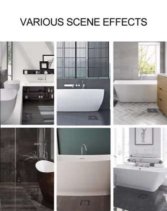 Stainless Steel Tile Insert Grate Bathroom Floor Drain