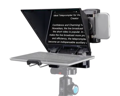 FEELWORLD 8-inch Built-In Prompter Computer Dual Screen Teleprompter Monitor