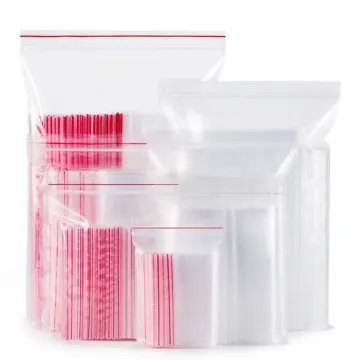 Bolsas de embalaje transparentes Ziplock al por mayor