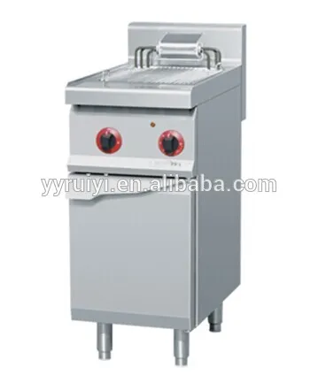 Electric grill with cabinet