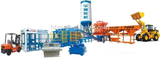 QT10-15 Fully Automatic Cement Brick Making Machine in Pakistan