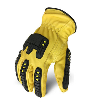 Guantes de trabajo mecánico a prueba de golpes a prueba de golpes