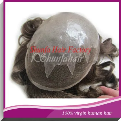 toupee hair system for hair loss,gray toupee for men,hair toupee for men