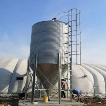 Sistem pemakanan silo berkualiti tinggi untuk penternakan babi dan ayam