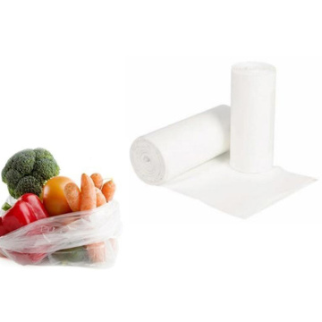 Roll Flat Bags Hdpe Supermarket Clear Food Heat Seal Gravure Printing Accept Plastic bag