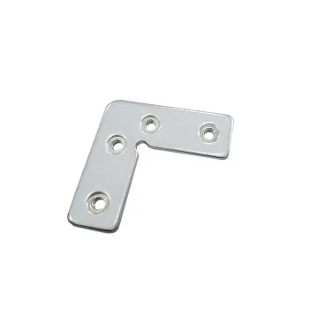 Foshan Factory Cheap Zinc Plated Steel L-Shaped Bracket