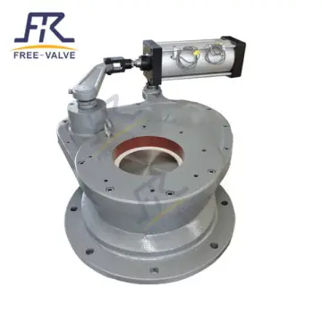 Ceramic Swing Disc Fly Ash Feeding Gate Valve