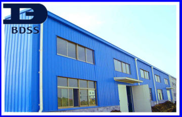 Prefab Large Long Span Steel Galvanzied Structures For Industrial Park