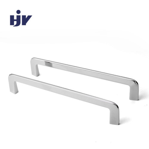 Modern handles 5 inch drawer pulls silver