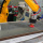 Robotic automatic grinding constant force actuator