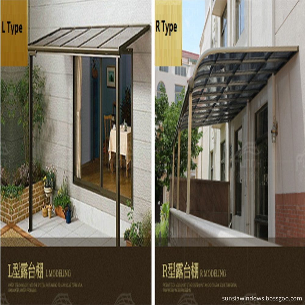 Types of Aluminum Patio Covers