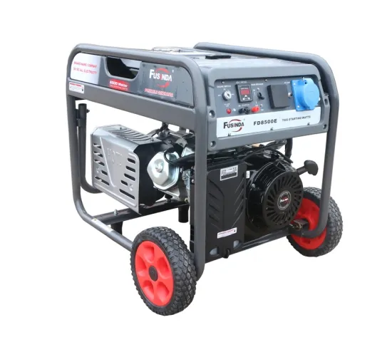 7kVA 188f Air-Cooled Simi Silent Type Gasoline Generator Petrol with Saso