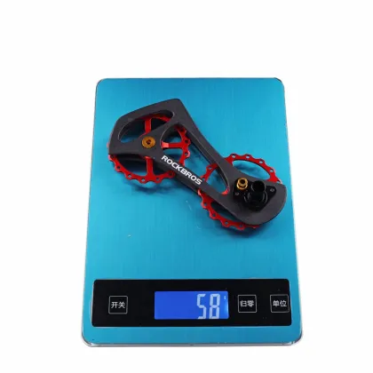 ROCKBROS Bicycle Parts Bike Jockey Carbon Fiber Wheel 17T Bicycle Rear Derailleur Pulleys Wheel For Shimano 6800 6870 9000 9070