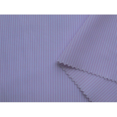 Flytande ammoniak Finished Garn Dyed Fabric för Shirt