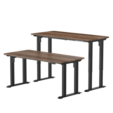 Dual Motors 4 gambe in piedi scrivania altezza regolabile scrivania home office computer workstation sit set table