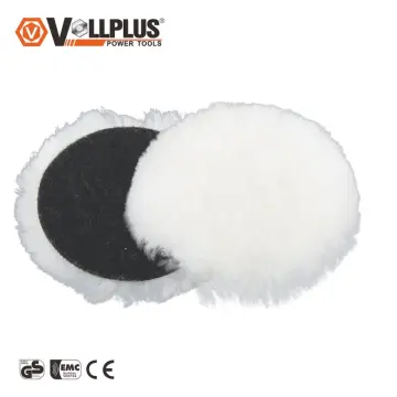 5 inch natural wool polishing pad bonnet