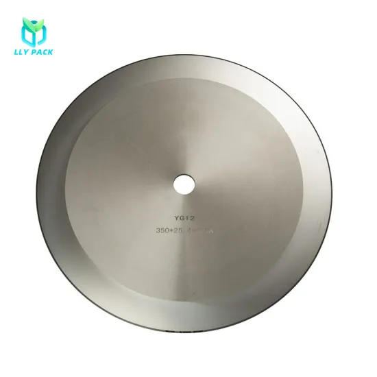 High-precision corrugated cardboard slitting blades