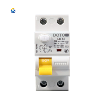 2 Pole RCCB/RCD Circuit Breaker 100A 10kA 2-63A 80A 100A