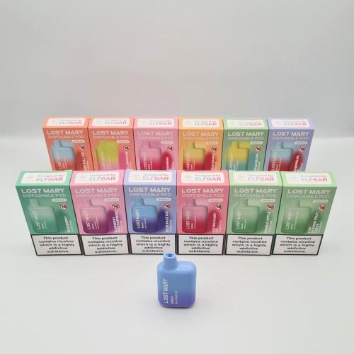 Bar elfe de vape jetable Perte de Mary BC600 Flavour