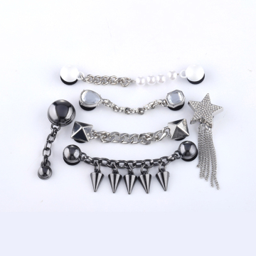 Wholesale Luxury Bling DIY Jewelry Shoe Decorations & Clog Charms for Ladies