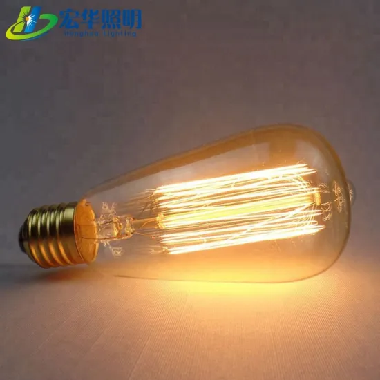 ST64 E26 E27 Vintage Edison Incandescent Light Bulb - 25W 40W 60W