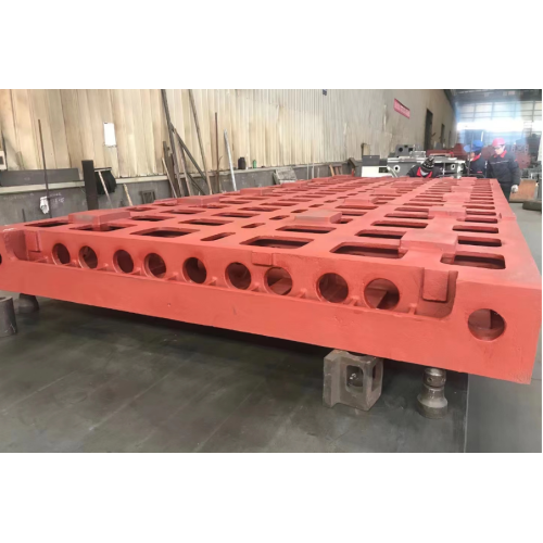 Customized cast iron resin sand cutting machine bed