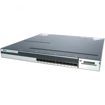 12 पोर्ट जीई एसएफपी ने C3KX-NM-10G मॉड्यूल के साथ स्विच किया-WS-C3750X-12S-E