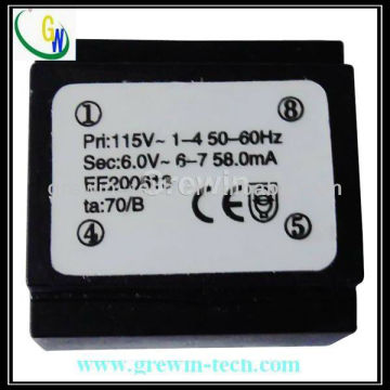 115v x2 inherently short circuit proof Encapsulated Transformers