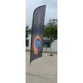 Custom Knife Feather Flags for Event Advertising