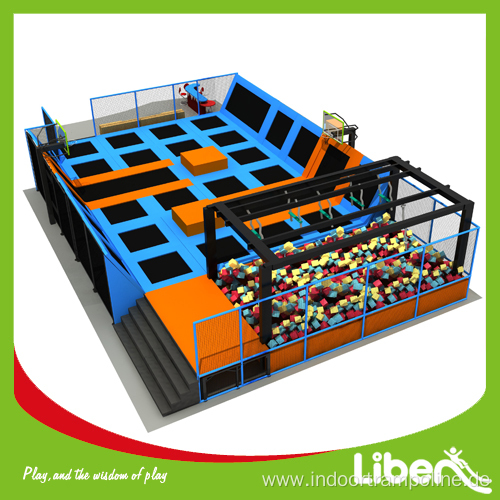 Teenager favorite customized outdoor gymnastic trampoline
