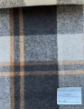 Tissu de flanelle à carreaux Tissu en laine en tweed