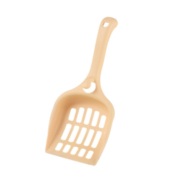 Green Pet Care: Eco-Friendly Plastic Cat Litter Shovel with Fine Holes for Easy Poop Pickup
