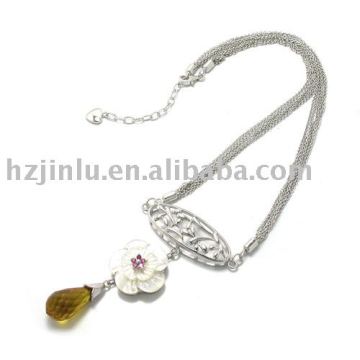charming necklace, 925 sterling silver necklace,fashion necklace(N010013), Drop ship &amp; paypal