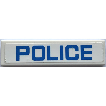 Publicidad de vinilo personalizado bumple policia pegatina