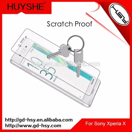 HUYSHE Shenzhen Mobile Phone Film for Xperia X Tempered Glass for Sony Xperia X Smartphone Screen Protector