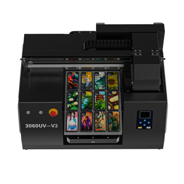 Günstigste 3060 Mini A3 UV -Drucker -Flütenflaschendrucker mit Lackfunktion