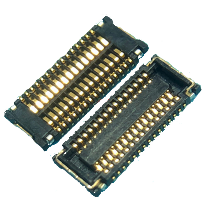 0,7 mm Paarungshöhe Micro Pitch 0,4mm Board zum Board-Stecker