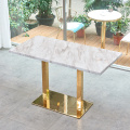 Modern Luxury Coffee Table Home Furniture Round Center Table Concrete Marble Coffee Tables For Living Room