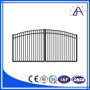 better design and good quality cast aluminum gate in shanghai China