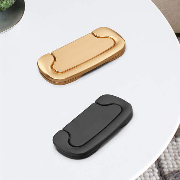drawer pull with backplate