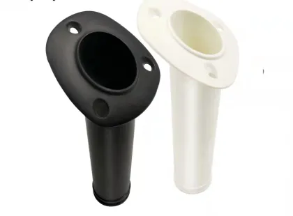 White/Black Plastic Fishing Rod Holder