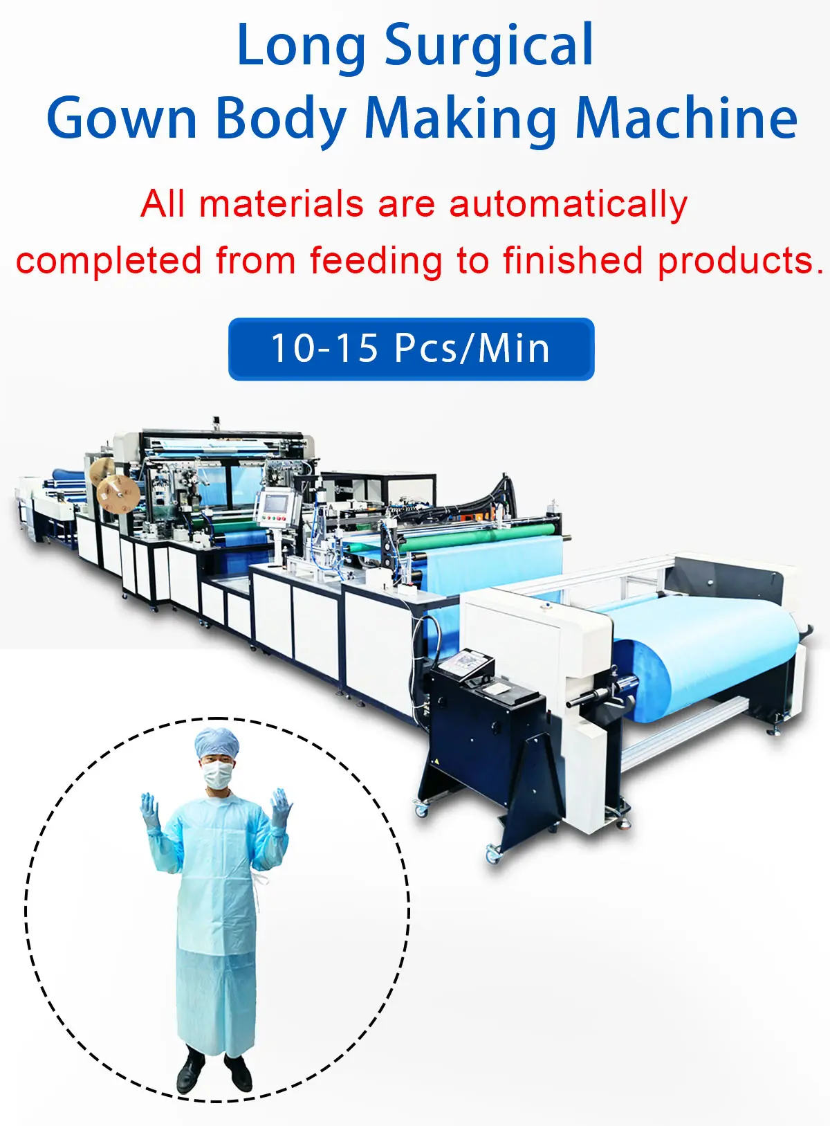 Medical Gowns Making Machine