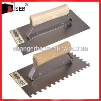 Golden SS Plaster Trowel with wood handle
