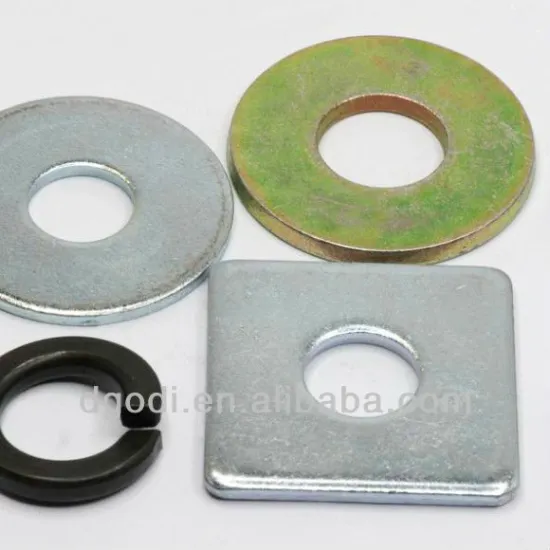 galvanized steel flat rectangular washers