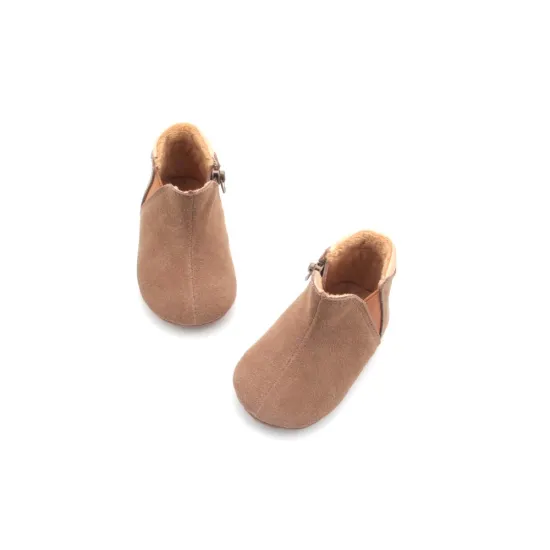 Warm Leather Shoes Soft Sole Newborn Baby Boy Boots in Bulk
