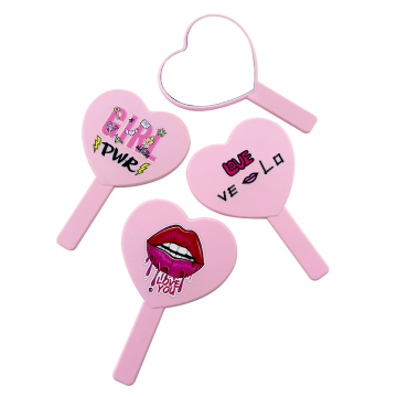 Custom Logo Hand Mirrors - Hot Selling Cosmetic Handheld Mirrors