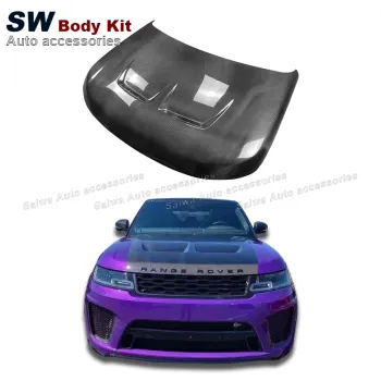 High Quality Carbon Fiber SVR Style Hood for Land Rover Range Rover Sport SVR Engine Upgrade