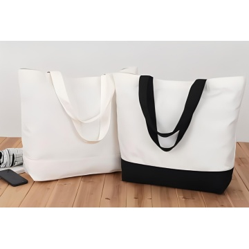 Sac fourre-tout en coton shopping