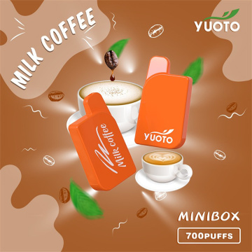 Newest Electronic Cigarette YUOTO Minibox 700puffs Vape