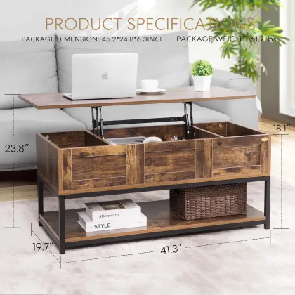 Adjustable Wooden Laptop Desk and Coffee Table for Home Office, Hospital, Salon or Maison